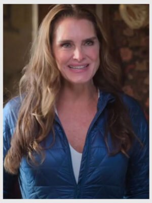 Alternative view of A Castle For Christmas Brooke Shields Blue Quilted Jacket