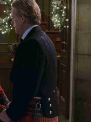 Alternative view of A Castle for Christmas Cary Elwes Black Blazer