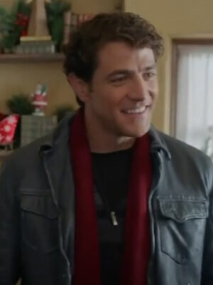 A Miracle of Love Black Leather Jacket A Godwink Christmas