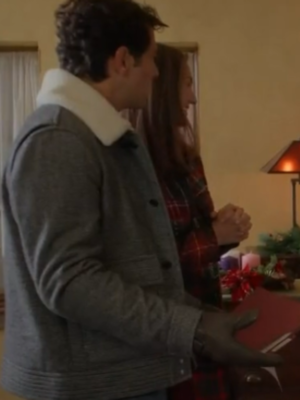 Alternative view of A Miracle of Love Gray Wool-Blend A Godwink Christmas Jacket