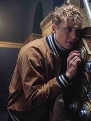 Ludwig Dieter Army of Thieves Brown Bomber Jacket