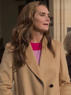 Alternative view of Brooke Shields Brown Coat 2021 A Castle for Christmas