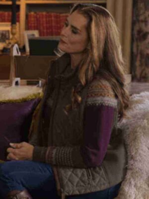 Alternative view of Brooke Shields Vest 2021 A Castle for Christmas