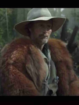 Alternative view of Chaos Walking Mads Mikkelsen Fur Coat