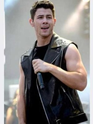 Chaos Walking Nick Jonas Leather Vest