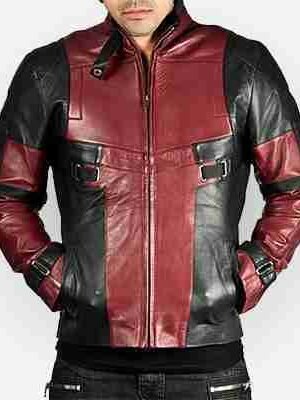 Ryan Reynolds Deadpool Motorcycle Jacket
