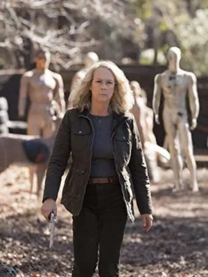 Alternative view of Halloween Kills Laurie Strode Black Cotton Jacket