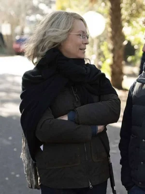 Halloween Kills Laurie Strode Black Cotton Jacket