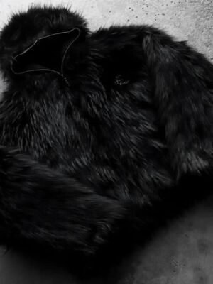 Alternative view of Jeepers Creepers Reborn Black Fur Sydney Craven Jacket