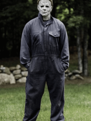 Alternative view of Halloween 2018 Michael Myers Cotton Costume Jumpsuit
