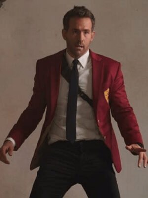 Ryan Reynolds Red Notice Red Blazer