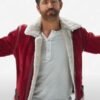 Spirited Shearling Ryan Reynolds Jacket