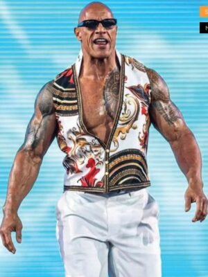 Alternative view of Rock The Final Boss Cowhide Leather Vest