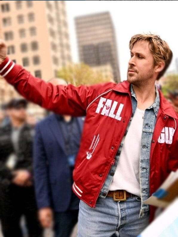 The Fall Guy World Premiere Red Ryan Gosling Jacket - Image 2