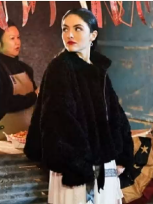 Jeepers Creepers Reborn Black Fur Sydney Craven Jacket