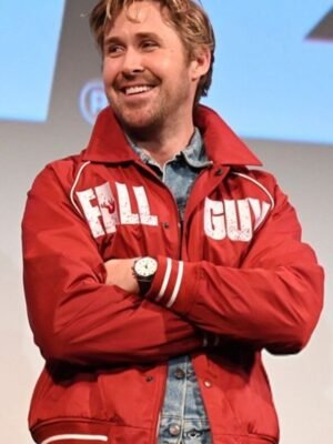 The Fall Guy World Premiere Red Ryan Gosling Jacket