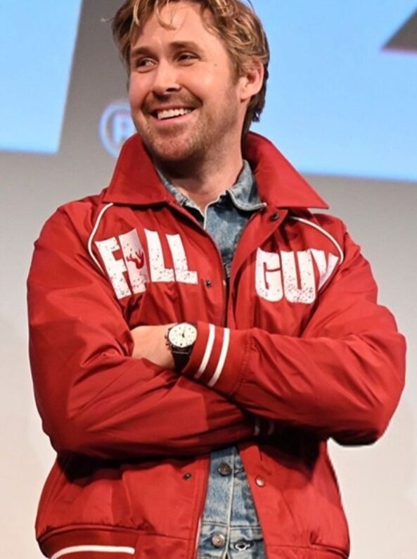 The Fall Guy World Premiere Red Ryan Gosling Jacket