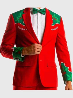 Ugly Christmas Desperado Western Blazer