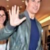 Tom Cruise Grey Leather Jacket