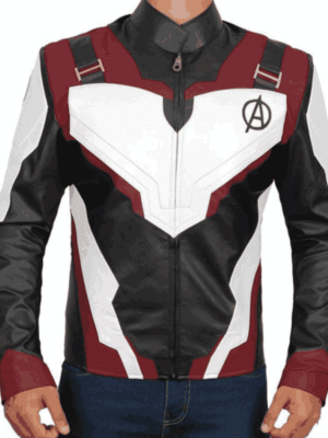 Avengers Endgame Quantum Realm Leather Jacket