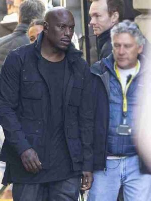 Fast & Furious 9 Tyrese Gibson Black Cotton Jacket