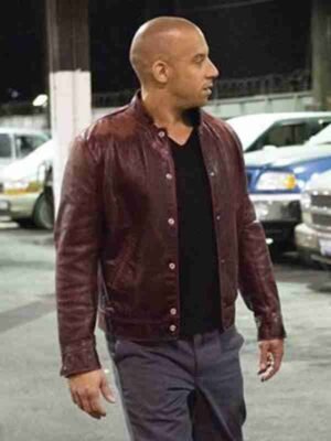 Vin Diesel Fast & Furious 9 Brown Leather Jacket