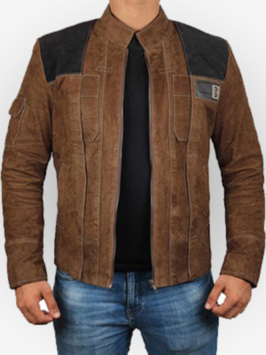 Alternative view of Han Solo A Star Wars Story Jacket Brown Leather