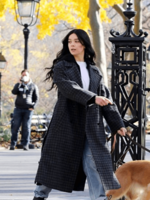 Kate Bishop Hawkeye Checkered Trench Coat