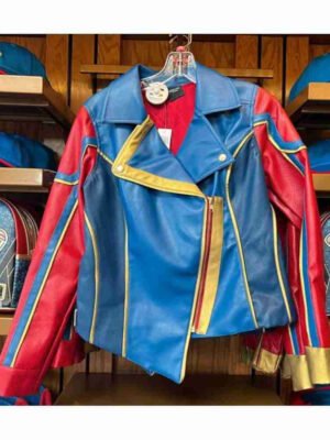 Kamala Khan Ms. Marvel Biker Leather Jacket