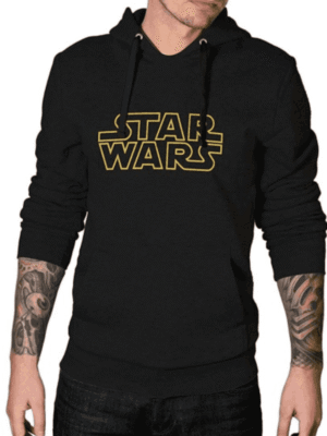 Epic Star Wars Logo Pullover Hoodie Style