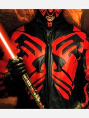 Fearless Star Wars Darth Maul Leather Jacket Style