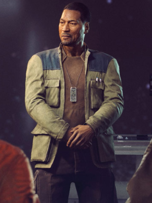 Alternative view of Elite Star Wars Squadrons Lindon Javes Jacket Style