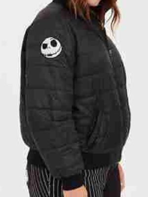 Fearless Nightmare Before Christmas Jack Puffer Jacket for Women Style