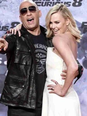 Vin Diesel Fast & Furious 9 Black Premiere Leather Jacket