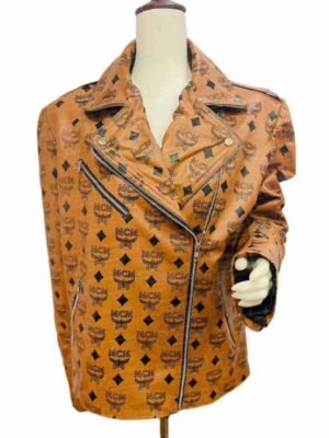 Women’s MCM Stunning Leather Jacket Style