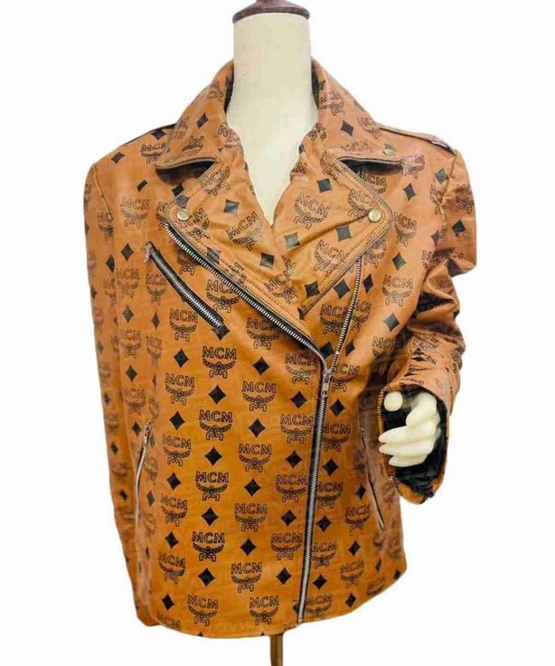 Women’s MCM Stunning Leather Jacket Style